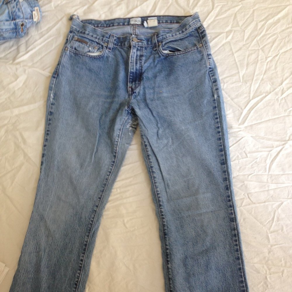 Women's Calvin Klein , Used , Vintage Jeans sz 12